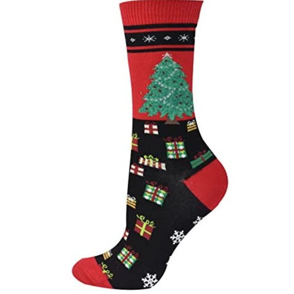 HIBALY Holiday Christmas Socks for Lady